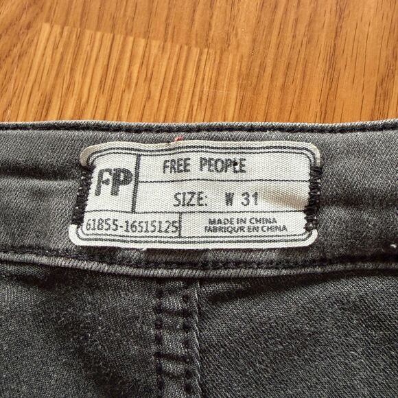 Free People Just Float On Flare Jeans Size 31 - Picture 8 of 10